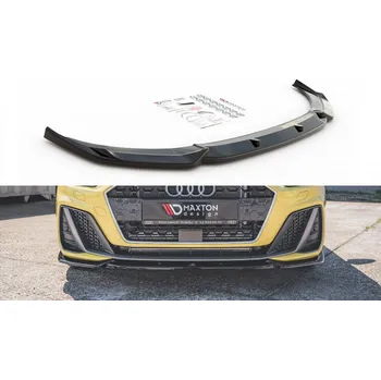 Karosérie Spojler pod nárazník lipa V.3 Audi A1 S-Line GB černý lesklý plast