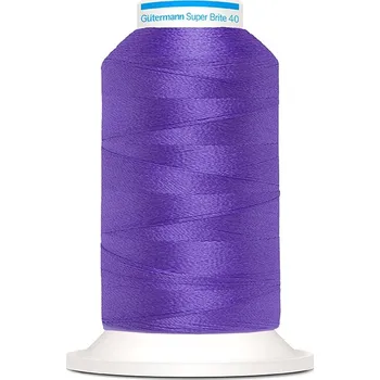 Gutermann Vyšívací nit Gütermann Super Brite Polyester 40 1000 m - 9021