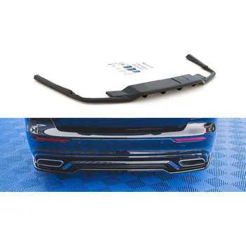 Nárazník Spoiler zadního nárazníku Volvo S60 R-Design Mk3 se žebry carbon look