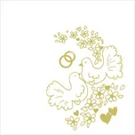 WIMEX Airlaid 40 x 40 cm 50 ks svatební…