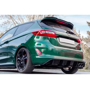 Nárazník Difuzor zadního nárazníku FORD FIESTA MK8 ST 2018- černý lesklý plast
