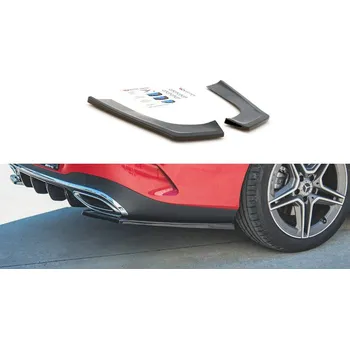 Tuning Splittery zadní boční Mercedes-Benz CLA Shooting Brake AMG-Line X118 černý lesklý plast