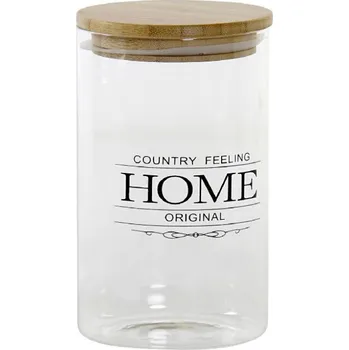 Skleněná dóza s víkem - HOME - 750 ml