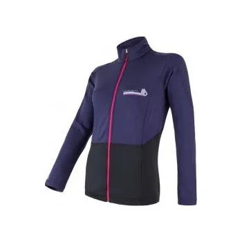 Dámská casual bunda SENSOR PROFI dámská bunda černá/fialová S; Černá bunda + DÁREK DLE VÝBĚRU!