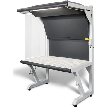 Dílenský stůl Odsávací stůl s plochou vanou, pro práci s lepidlem, pracovní plocha 2000 x 900 mm