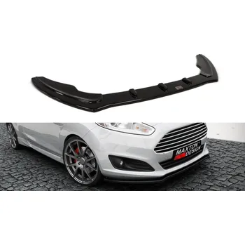 Nárazník Spojler pod nárazník lipa Fiesta MK7 13+ facelift černý lesklý plast