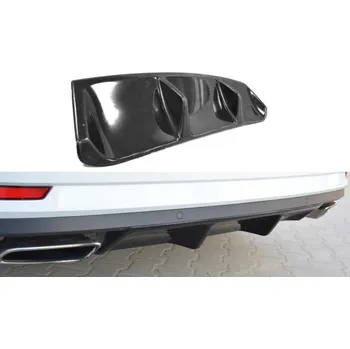 Nárazník Zadní difuzor Škoda Superb III carbon look