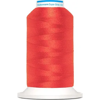 Gutermann Vyšívací nit Gütermann Super Brite Polyester 40 1000 m - 9023