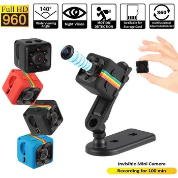 Digitální kamera Špionážní mikro kamera s HD rozlišením nočním IR viděním MINI DV SQ11