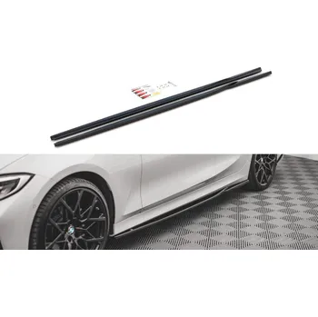 Auto-moto Prahové lišty BMW 3 G20 / G21 černý lesklý plast