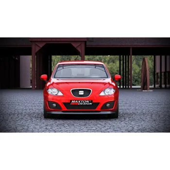 Karosérie Spojler pod nárazník lipa Seat Leon II Po faceliftu carbon look