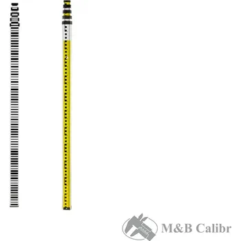 Nivelační přístroj Teleskopická nivelační lať 1,5/5 m s čárovým kódem TS-5 NIVEL SYSTEM
