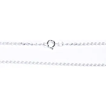 Řetízek Stříbrný řetízek, řetízky ze stříbra figaro 1:1 - 1010 - 0,40