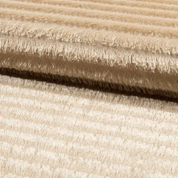 Úplet 22146 šampáň, vlas v pruhu, š.155