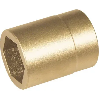 Klíč 6hranný nástrčný klíč, 1/2“ x 25 mm, z bronzu, nejiskřivý, pro použití v oblasti Ex