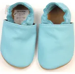 Kožené capáčky baBice barefoot - Blue EUR 24
