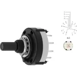 Onpira Přepínač otočný 12 poloh Varianty provedení: 4 x 3