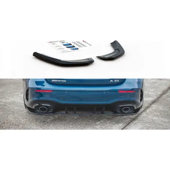 Tuning Splittery zadní boční Mercedes-Benz A35 AMG W177 černý lesklý plast