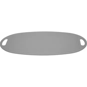 Kuchyňské prkénko INJETON PLAST Plastové kuchyňské prkénko krájecí 41x26 cm oválné bílá