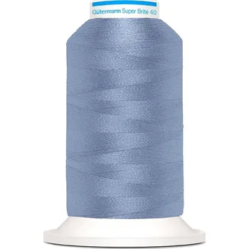 Gutermann Vyšívací nit Gütermann Super Brite Polyester 40 1000 m - 5836
