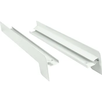 Parapet AL krytky parapetu k omítce, nos 25 mm | BÍLÁ RAL 9016 - 150 mm | LEVÁ / PRAVÁ