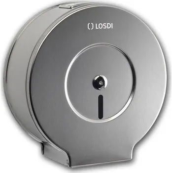 Zásobník na toaletní papír nerezový Losdi mat typ AISI 430