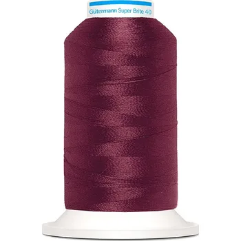 Gutermann Vyšívací nit Gütermann Super Brite Polyester 40 1000 m - 5552