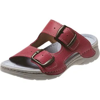 Dámská zdravotní obuv Sante zdravotní obuv * SantéD/0010/C30/SP světle červenádámské kožené zdravotní pantofle světle červené Tabulka dámských velikostí: 37