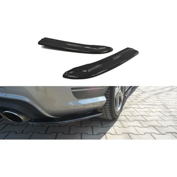 Tuning Splittery zadní, boční Mercedes C-Class W204 AMG-Line facelift 11-14 carbon look