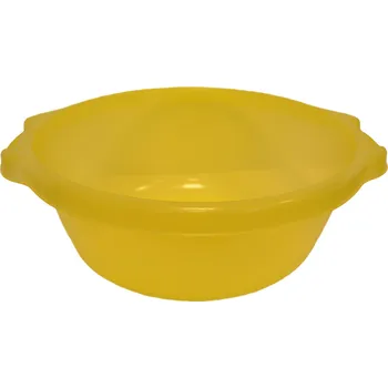 kbelík INJETON PLAST Dřez plastový 12 l - transparent žlutá