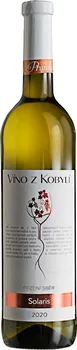 Víno PATRIA Kobylí Solaris 2020 pozdní sběr 0,75 l