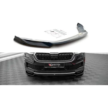 Autodíl Spojler pod nárazník lipa V.2 Škoda Kodiaq Mk1 Facelift carbon look