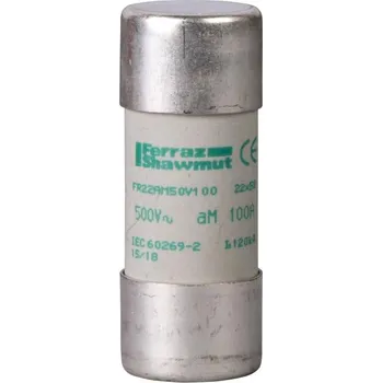 Autopojistky SCHN DF2FA63 Pojistka aM 22X58, 63A, 660V