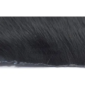 Troutline Red Belly Squirrel Tanned Skin piece Black