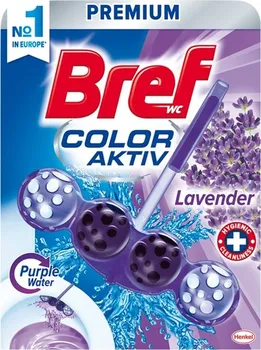 Čisticí prostředek na WC Henkel Bref Color Aktiv Lavender 50 g