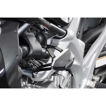Rám pro motocykl Padací protektory motocyklu SW-MOTECH pro SUZUKI SFV 650 Gladius 2009-2016 (Padáky na rám motorky SW-MOTECH FRAME SLIDER SET)