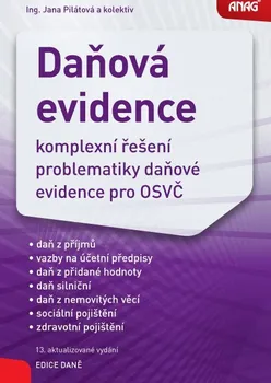 Daňová evidence 2022 - Jana Pilátová a kol. (2022, brožovaná)