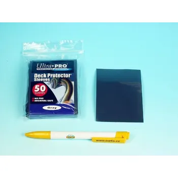 samolepka Obaly - šedá (SLEEVES - GRAY)