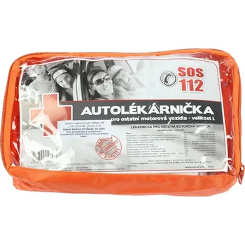 autolékárnička textil, Typ I, nová dle vyhlášky č.206/2018 Sb - 031-00041