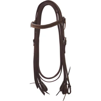 Lakota Uzdečka Basket/Flower s rovnou čelenkou Barva: Černá, Velikost: Full, vzor: Flower