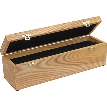 Úložný box Dřevěný box Wuudstock KRB004 jasan, dvojité dno