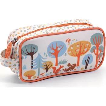 Školní batoh DJECO Látkový penál Mischievous squirrels