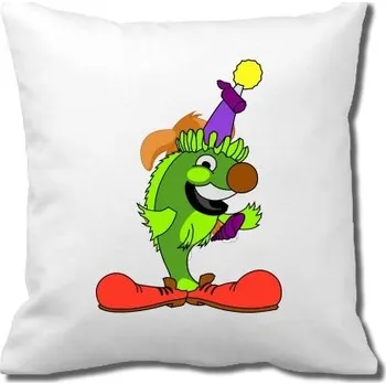 Povlak na polštářek Pelisport Povlak s rybou povlak s potiskem + výplň