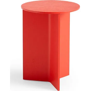 Konferenční stolek HAY Stolek Slit Wood high, candyred