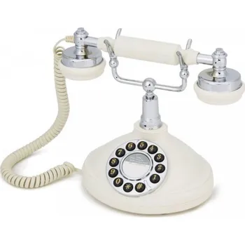 Stolní telefon Retro telefon tlačítkový GPO062