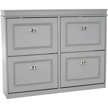 Botník Botník, 2-řadový, šedá, SEBER TYP 5