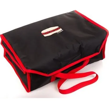 Taška na 12 burger boxů, s vyhříváním, černá BURGERBAG_12SVB