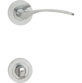 Dveřní kování Cobra Alexis-R dveřní kování Provedení: kování pro WC zámek, Povrch: matný nikl