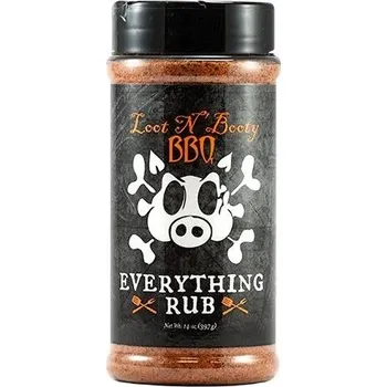 Koření BBQ koření Loot N' Booty Everything Rub, 397 g