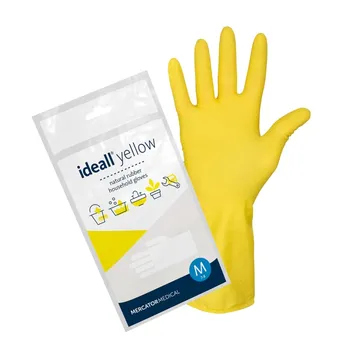 Čisticí rukavice Mercator Medical Ideall Yellow úklidové rukavice XL